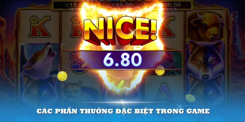 Các phần thưởng đặc biệt trong game